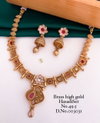 20 BH Designer Brass High Gold Plated Hasadi Set Wholesalers In Delhi
